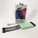 Павербанк Power Bank UKC 50000mAh Мобильная зарядка внешний аккумулятор портативный павер. ZT-519 Цвет: зеленый