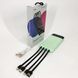 Павербанк Power Bank UKC 50000mAh Мобильная зарядка внешний аккумулятор портативный павер. ZT-519 Цвет: зеленый