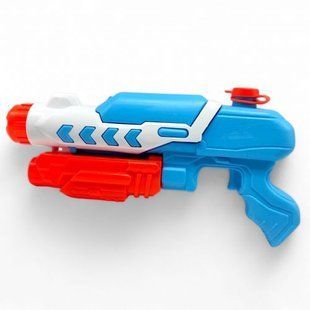 Водяной пистолет, длина - 30 см (синий)