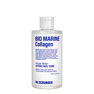 Тоник лифтинг для лица Mr. Scrubber Bio Marine Collagen с коллагеном и клеточной водой 250 мл