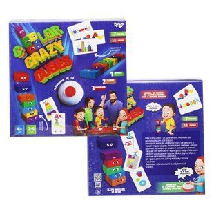 Интересная развлекательная игра "Color Crazy Cubes", укр