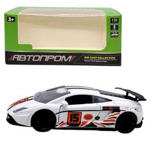 Машинка металева серії Автопром "Lamborghini" (БІЛА)