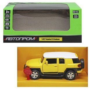 Машинка "Toyota FJ Cruiser", желтая