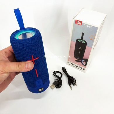 Бездротова портативна колонка з ремінцем TG619C, Bluetooth колонка для вулиці, JF-553 Акустичні колонки