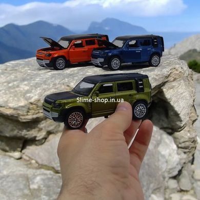 Машинка металева "Автопром. Land Rover Defender", зелена
