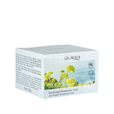 Крем для обличчя від зморшок Bioaqua Sea Fennel Hyaluronic Acid Cream 60 г