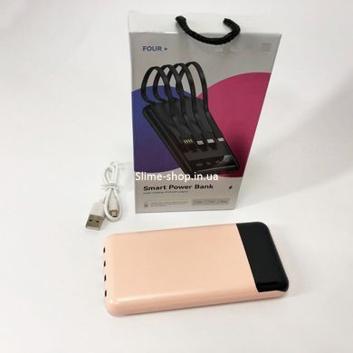 Павербанк Power Bank UKC 50000mAh Мобільна зарядка зовнішній акумулятор портативний павер. KP-279 Колір: рожевий