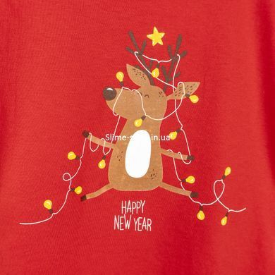 Футболка дитяча новорічна з принтом оленя Deer