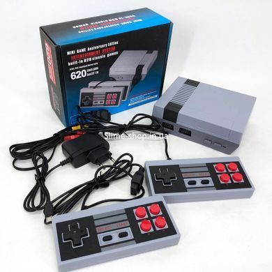 Гейм бокс на 400 игр GAME NES 620 / 7724, Портативная приставка денди, Игровая OM-952 консоль hdmi