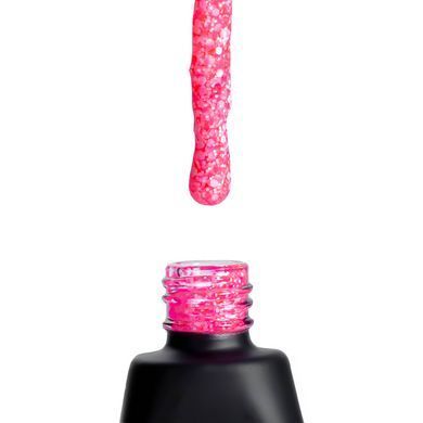 База для гель-лака камуфлирующая YouPOSH De luxe French Rubber Base № 94 Розовый мармелад конфети
