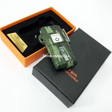 Зажигалка электроимпульсная сенсорная JL317 Explorer, Юсб зажигалка, Зажигалка XT-657 электрическая дуга