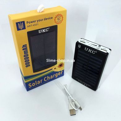 Павер банк универсальный Power Bank Solar 90000 mAh, Портативная зарядка для OV-784 айфона аккумуляторы