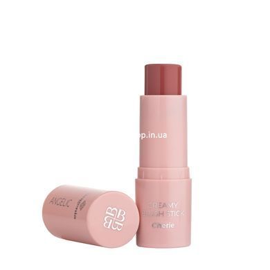 Румяна для лица кремовые Bogenia Angelic Creamy Blush Stick стик BG632, 002 Cherie