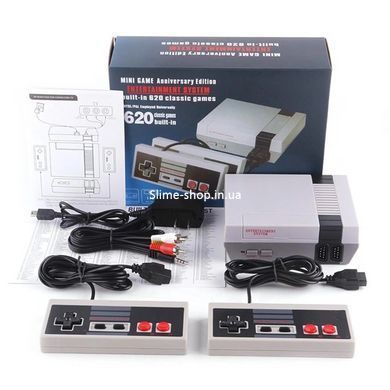Гейм бокс на 400 игр GAME NES 620 / 7724, Портативная приставка денди, Игровая OM-952 консоль hdmi