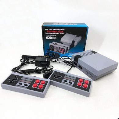 Гейм бокс на 400 игр GAME NES 620 / 7724, Портативная приставка денди, Игровая OM-952 консоль hdmi