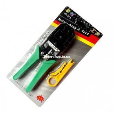 Інструмент для зняття ізоляції OB-315 wire stripper Обтискання для EG-428 штекерів (кримпер)
