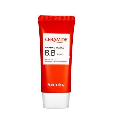 ВВ-крем для обличчя FarmStay Ceramide Firming Facail BB Cream SPF50 розгладжуючий, що освітлює, 50 г