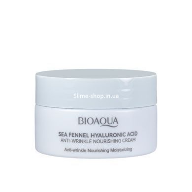 Крем для обличчя від зморшок Bioaqua Sea Fennel Hyaluronic Acid Cream 60 г
