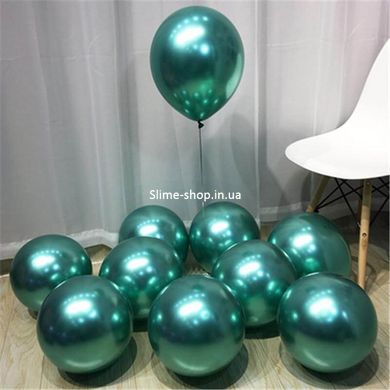 Воздушный шар Shuaian Balloons зеленый перламутр